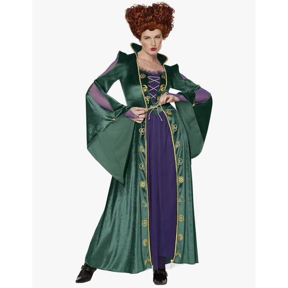 Hocus Pocus Adult Winifred Sanderson Costume Spirit Halloween Women’s Size XL - Picture 1 of 7